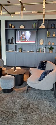 Part of the seating area