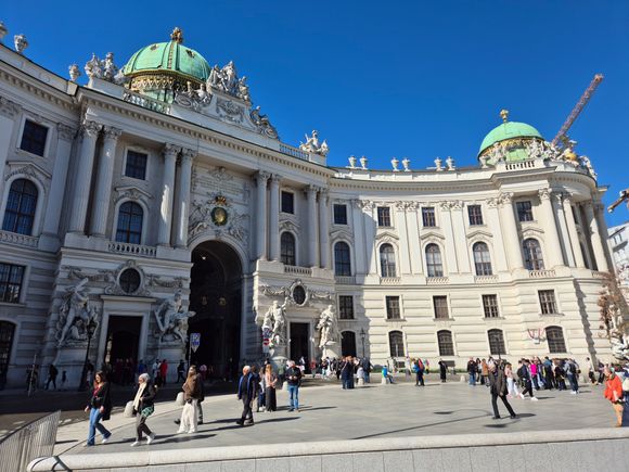 Hofburg from the back