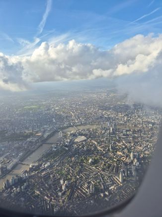 London Waterloo with Westminster and Lo don Eye