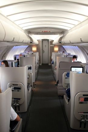 The upper deck cabin