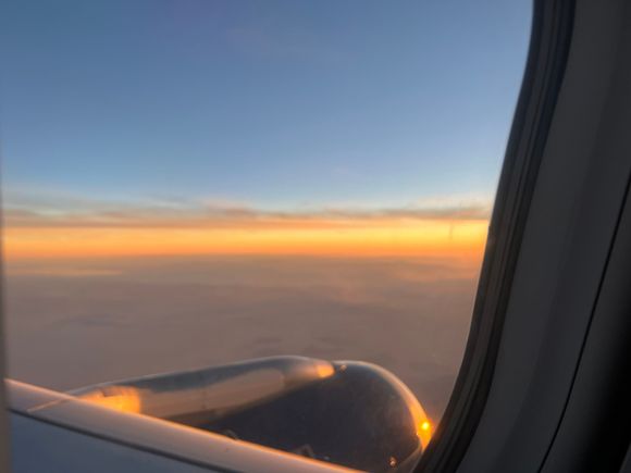 Sunset en-route to LAX