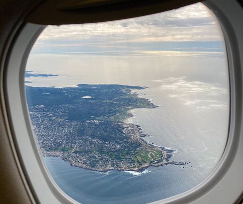 Pacific Grove and Pebble Beach. 