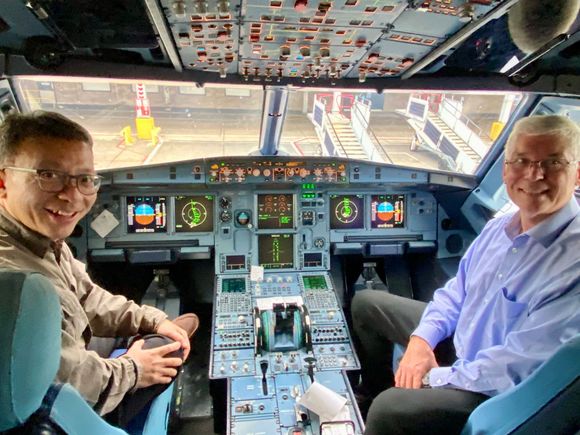 Sat on the ground at LGW on the slightly delayed 2812 to RAK. Very chatty pilots going over route and keeping us all entertained. Snacks and water and then invites to the cockpit . Best delay I have had in years . 