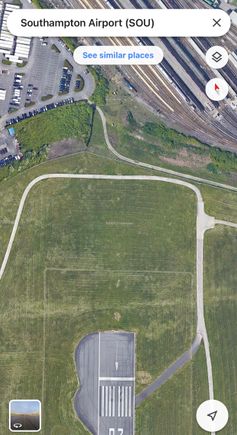 I would say that the extension will be near the prominent horizontal line in the picture and also the ILS (instrument landing system) is right near the railway sidings so im sure the airfield fencing can be moved back towards the railway