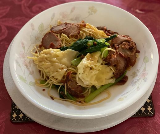 Wanton mee / noodles 