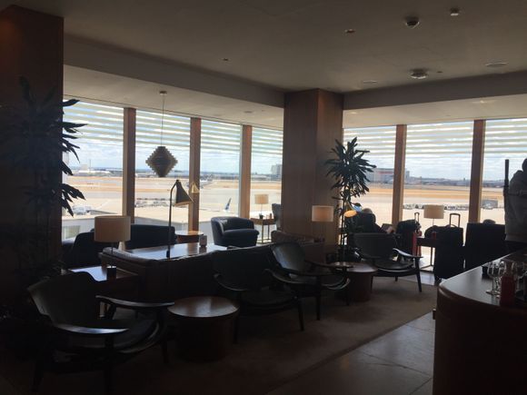 Another quiet lounge. I have never seen this airport as quiet as today