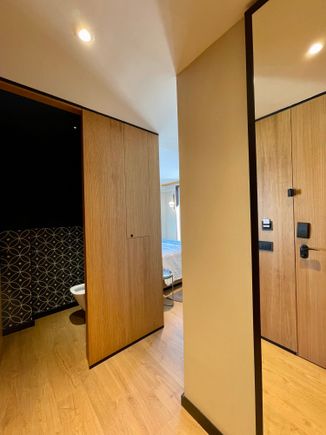 Separate toilets 