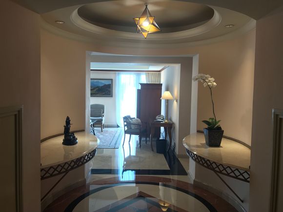 Entry vestibule