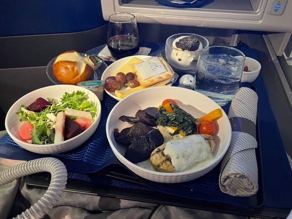 The express dinner… i just ate a bit of each and went to bed