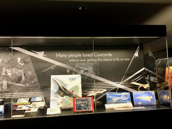 Many People Love Concorde Display