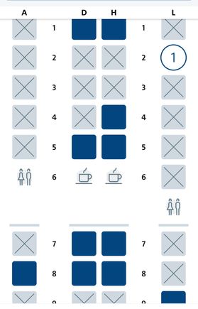I am in 2L….should I move to 8A

Or any other suggestion??  JFK to MAD