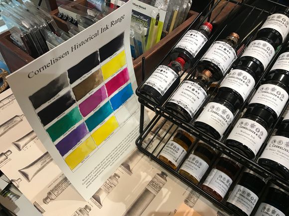 Historic inks artisanal made 
