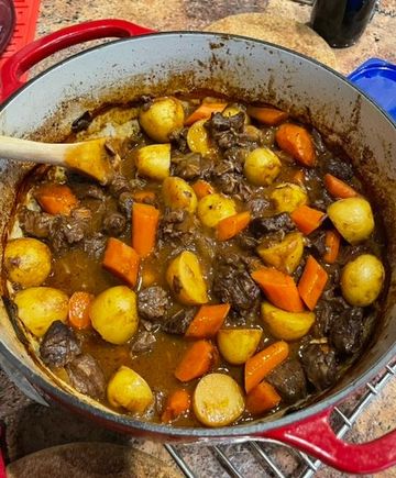 Thought it was time for boeuf bourguignon before the weather got warm again. 