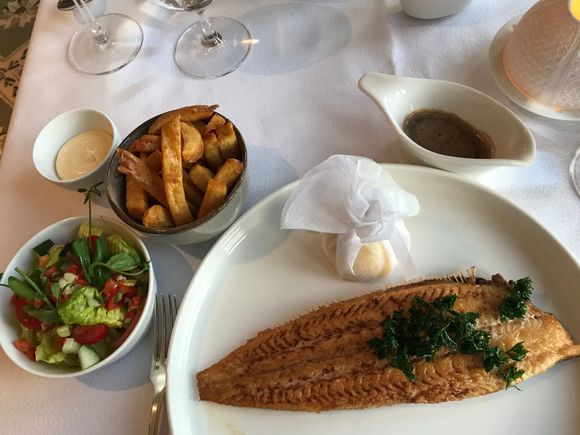 Dover sole
(Whole fish but upon request can be served filet)