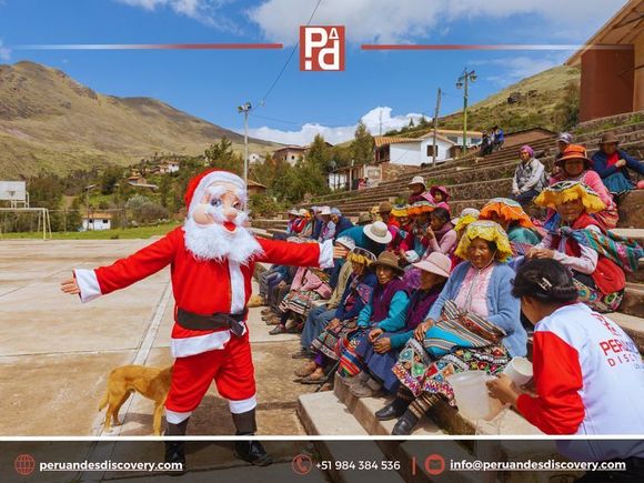 This year, we had the privilege of sharing the Christmas spirit with a special community in the highlands of Cusco. We brought gifts, food, and above all, love and hope. ??

Thank you to everyone who helps us turn moments into unforgettable memories. Merry Christmas! ???.

Visit our website: https://peruandesdiscovery.com/
Phone: https://wa.me/+51984384536