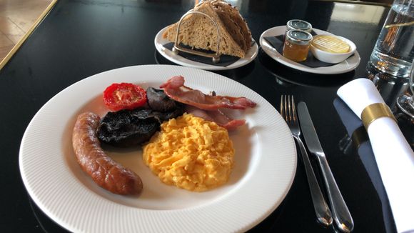 Full English breakfast.