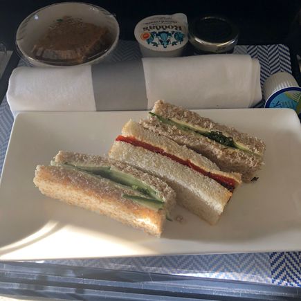 LHR Band 2 afternoon tea departure “AVML”.