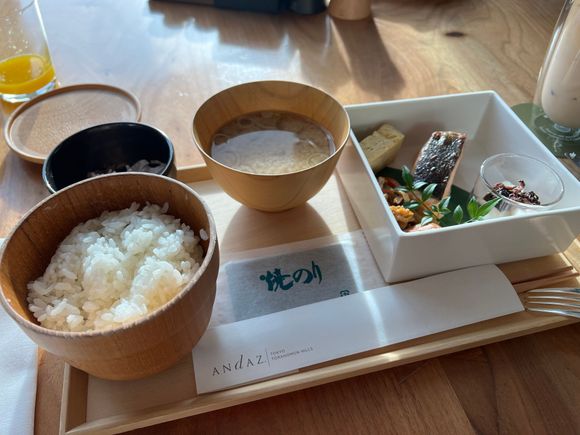 Japanese set which is similar to the buffet station. The avocado toast was quite good.