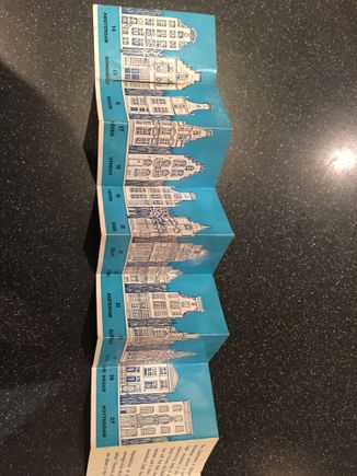 Johan will like this! Note I even have the house that cane with this leaflet with contents number 24. Note the leaflet even has number 24 stamped on it .....
