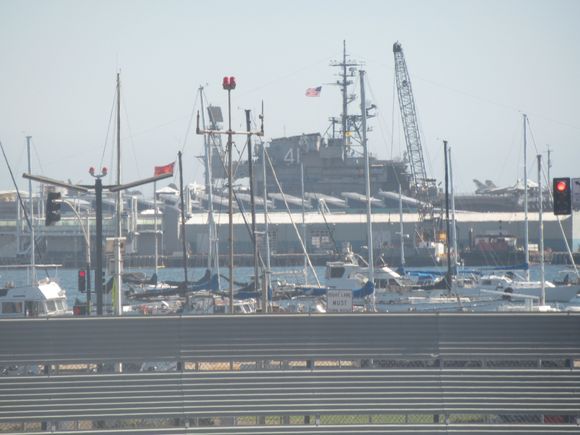 View of Navy Ship during taxi
