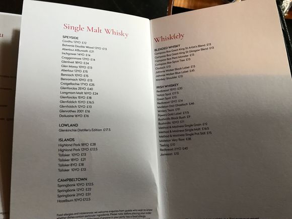 Normal menu 6