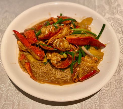 Lobster noodles 