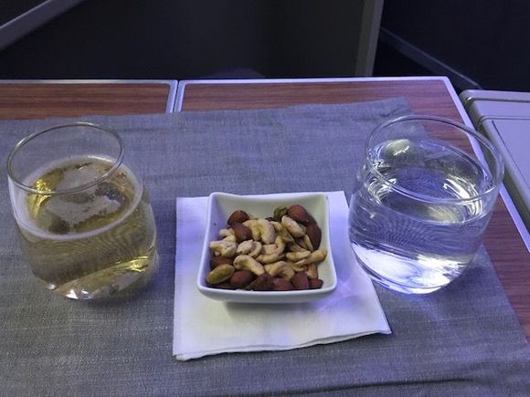 Predinner drink & nuts