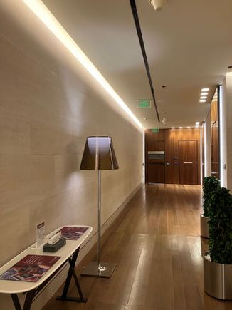 Hallway of the quiet area