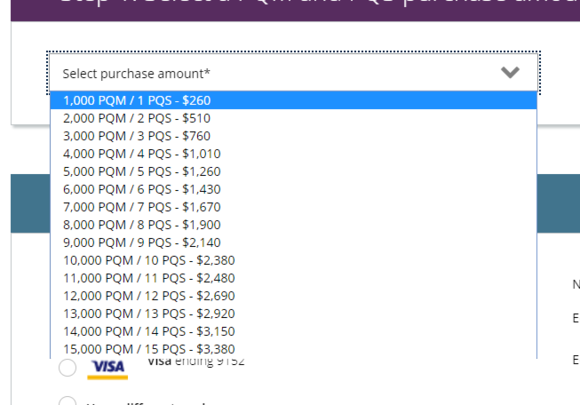 My offer