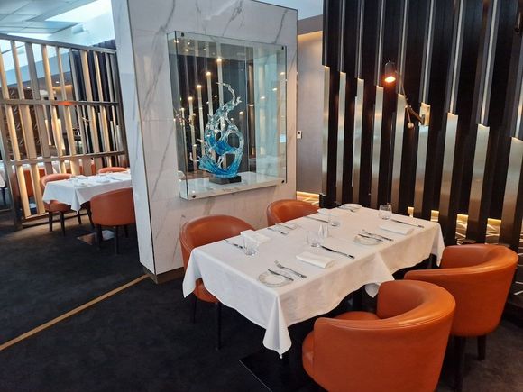 The a la carte dining room