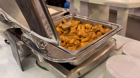 Rice and chicken dish