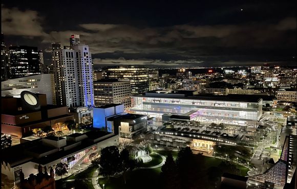 San Francisco Marriott Marquis - overlooking Yerba Buena Gardens