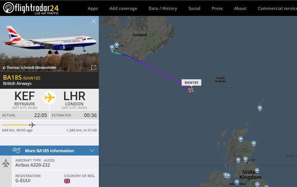 Looks as though its bringing the pax back to LHR.