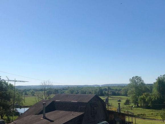 Front porch sitting and drinking wine.