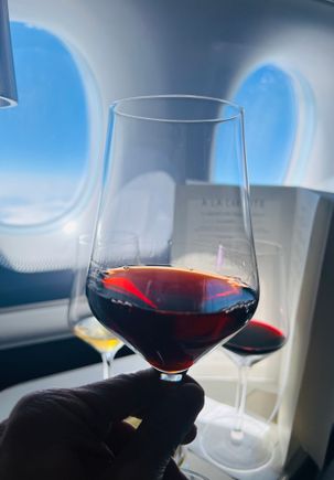 Flight of wines