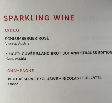 Sparkling Wines (3!)