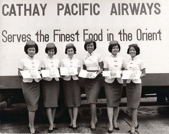 Cabin crew, c. 1960