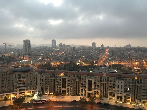 View from the balcony 