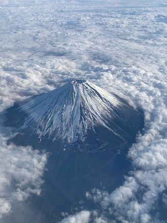 Mt. Fuji from the air