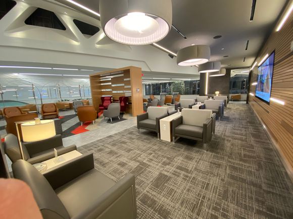 Main seating area near the entrance