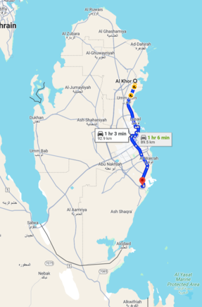Route map