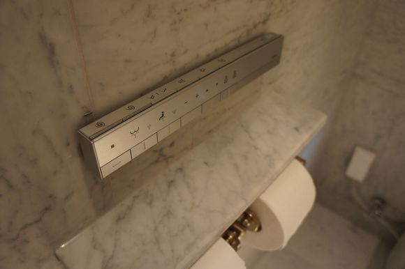 This electronic bidet was also made of aluminum, I believe.
