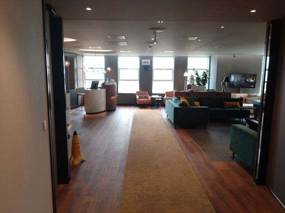 Entrance reception area and lounge