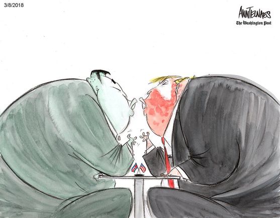 A meeting of small minds