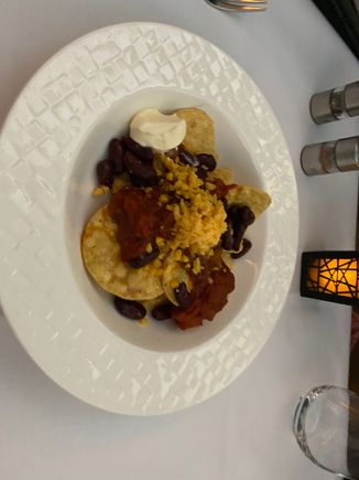 Nachos - nothing to write home about. No meat included