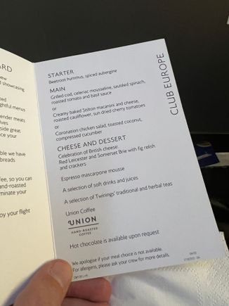 680 to IST on Sat. Service started without menus - as on all my last 10-15 returns in CE. Very kindly asked if there were menus onboard so the IFM handed them over to all passengers. Is it so difficult to hand them out proactively - on a 3:30hrs flight?