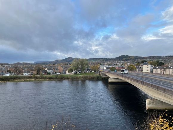 View of River Ness from the AC Hotel.