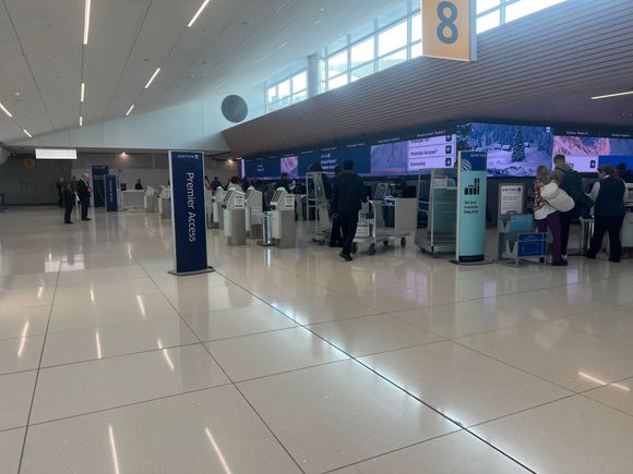 New Kiosks and Bag Drop