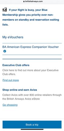 I can see the voucher in my account
