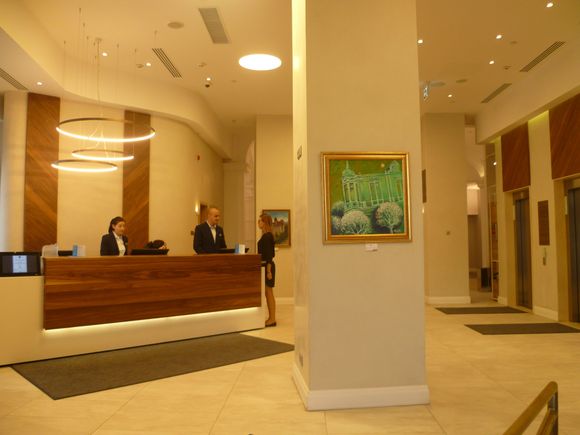 Reception desk